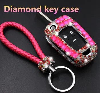 Diamond Car Key Case Cover For Chevrolet Cruze Malibu Buick Regal lacross Excelle GT/Excelle XT GL8 Encore keychian Key Shell
Diamond Car Key Case Cover For Chevrolet Cruze Malibu Buick Regal lacross Excelle GT/Excelle XT GL8 Encore keychian Key Shell