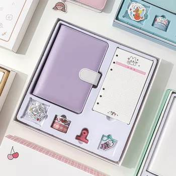 1set A6Notebook Stickers WashiTape Clip Storage Bag Hanging Drop Portable Traveler Journal Notebook Stationery Set Gift 
1set A6Notebook Stickers WashiTape Clip Storage Bag Hanging Drop Portable Traveler Journal Notebook Stationery Set Gift
