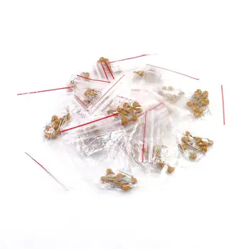 Monolithic Ceramic Capacitor Kits 20pF~1uF 18values*10pcs =180pcs Ceramic Capacitor Assorted Kit
Monolithic Ceramic Capacitor Kits 20pF~1uF 18values*10pcs =180pcs Ceramic Capacitor Assorted Kit