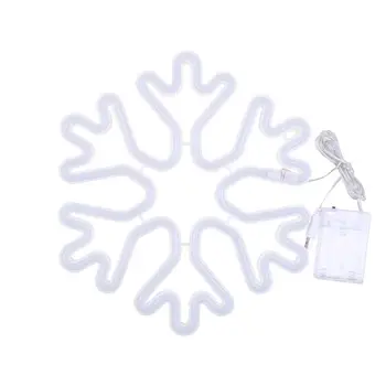 USB LED Snowflake Neon Light Decorative Lamp Christmas New Year Holiday Decor
USB LED Snowflake Neon Light Decorative Lamp Christmas New Year Holiday Decor
