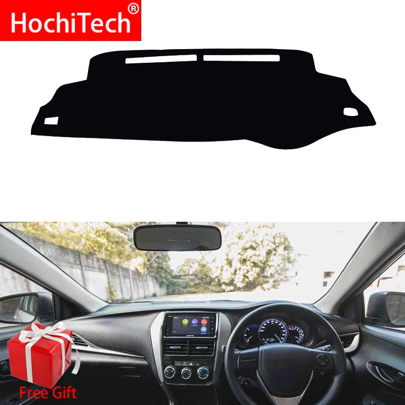 Аксессуары для вождения правой рукой Toyota vios xp150 2018 2019 крышка приборной панели
