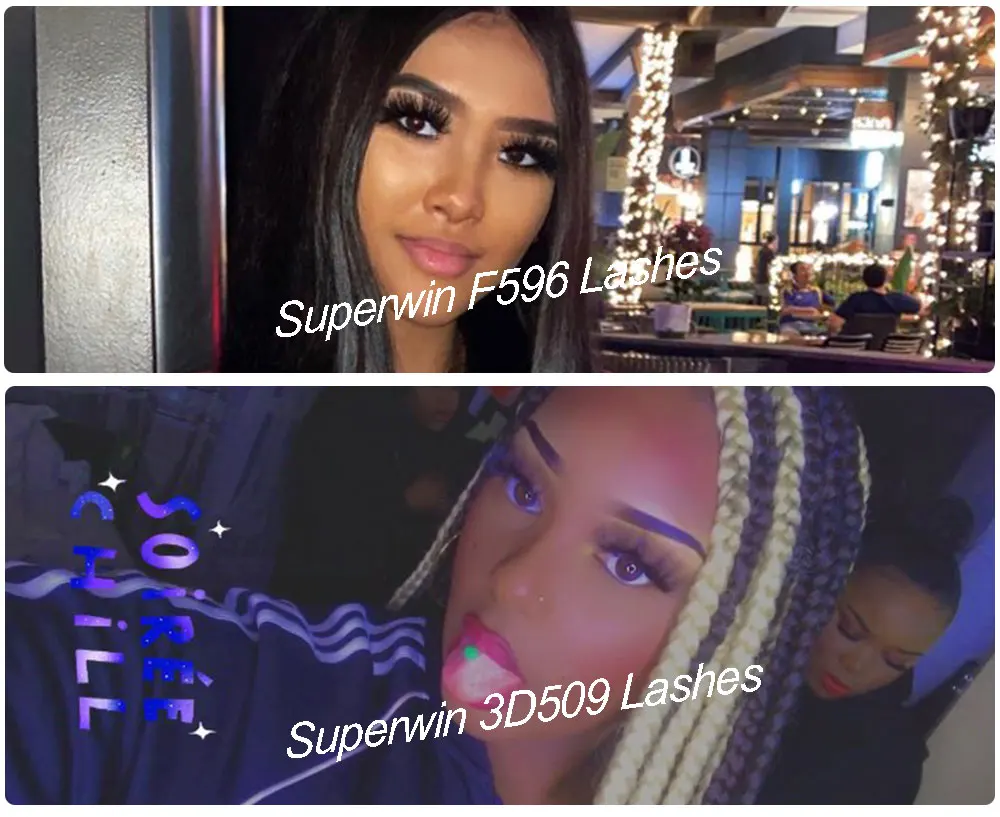false eyelashes gift: we can do free logo sticker for you if you