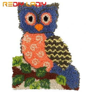 Latch Hook Kits Make Your Own Rug Owl on the Tree Tapestry Crochet Cushion Mat DIY Carpet Rug Pre-Printed Canvas Hobby & Crafts
Latch Hook Kits Make Your Own Rug Owl on the Tree Tapestry Crochet Cushion Mat DIY Carpet Rug Pre-Printed Canvas Hobby & Crafts