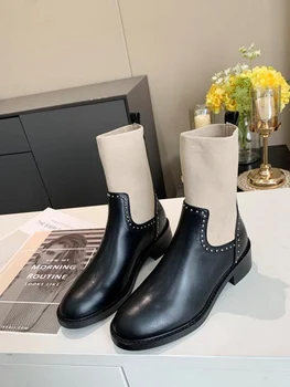 2020 NEW Ankle Boots Women Chelsea Boots Genuine Leather Square Heels Slip-on Short Boots Luxury Brand Design Fashio Female Shoe
2020 NEW Ankle Boots Women Chelsea Boots Genuine Leather Square Heels Slip-on Short Boots Luxury Brand Design Fashio Female Shoe