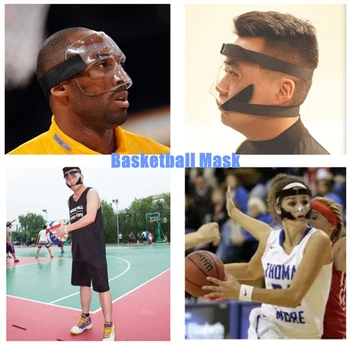 Transparent Basketball Protection Full Face Mask Football Mask Sports Medical Face Nose Eye Cheek Protecting Mask
Transparent Basketball Protection Full Face Mask Football Mask Sports Medical Face Nose Eye Cheek Protecting Mask