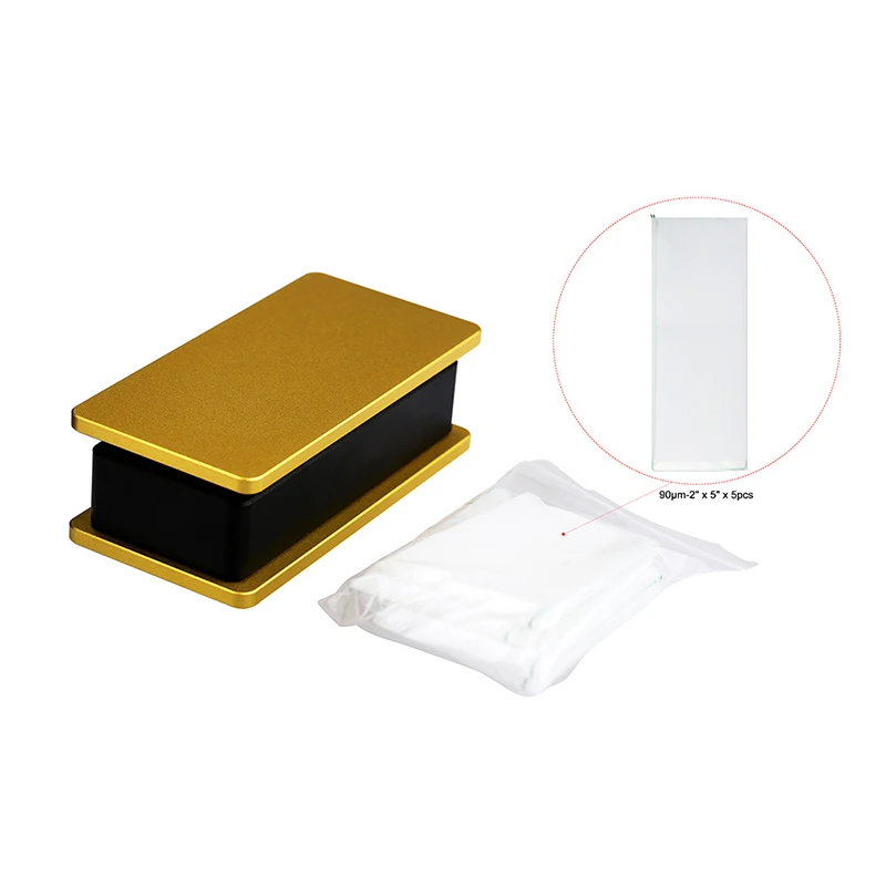 Rosin pre-pressing mold 2*4 inch manual mold, household metal pre-pressing plate, strong magnetic design
Rosin pre-pressing mold 2*4 inch manual mold, household metal pre-pressing plate, strong magnetic design