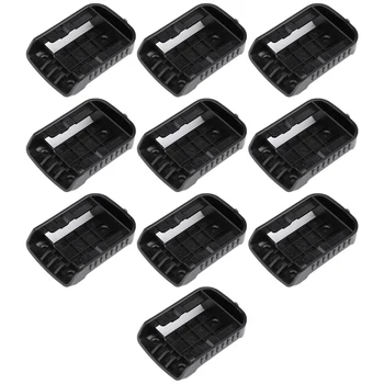 10 Black Battery Holders for De Walt XR 18V-60V Storage Rack Rack Bracket Slot Hanger for Shop Shelves
10 Black Battery Holders for De Walt XR 18V-60V Storage Rack Rack Bracket Slot Hanger for Shop Shelves