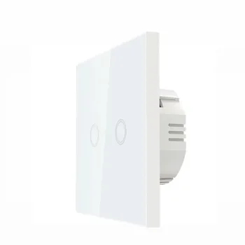 Z-wave Plus Wall Light Switch 2CH Gang Home Automation Z Wave Wireless Smart Remote Control Light Switch NAS-SC02ZE
Z-wave Plus Wall Light Switch 2CH Gang Home Automation Z Wave Wireless Smart Remote Control Light Switch NAS-SC02ZE