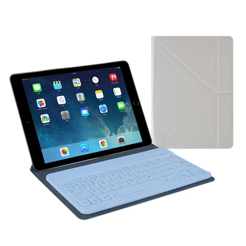Bluetooth Keyboard + Protective Case Combination-Split Bluetooth Keyboard Leather Sheath 7.9 9.7 Tablet PC
Bluetooth Keyboard + Protective Case Combination-Split Bluetooth Keyboard Leather Sheath 7.9 9.7 Tablet PC