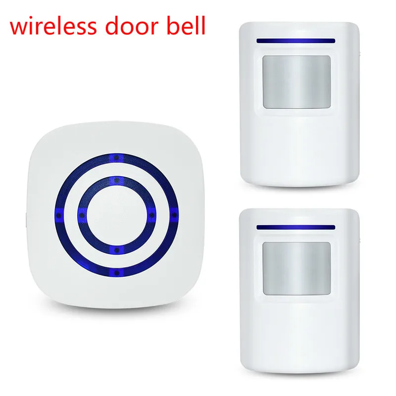 Motion Sensor Alarm Wireless Driveway Alert Home Security System Human Body Induction Smart WiFi Doorbell Sensor and Receiver
Motion Sensor Alarm Wireless Driveway Alert Home Security System Human Body Induction Smart WiFi Doorbell Sensor and Receiver