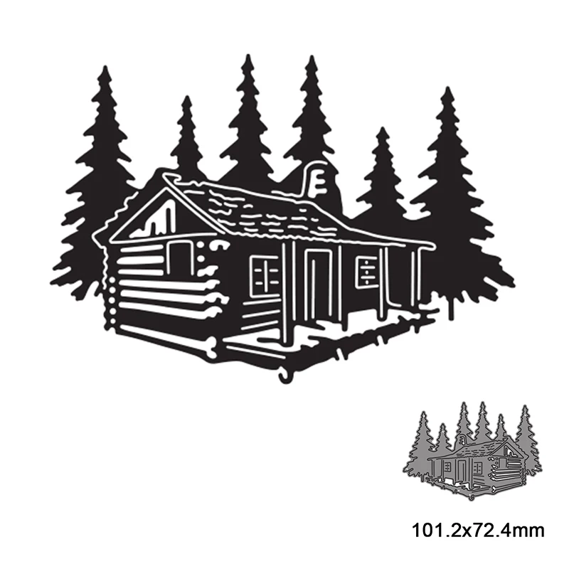 Tree Wooden House Metal Cutting Dies For DIY Scrapbook Cutting Die Paper Cards Embossed Decorative Craft Die Cut New
Tree Wooden House Metal Cutting Dies For DIY Scrapbook Cutting Die Paper Cards Embossed Decorative Craft Die Cut New