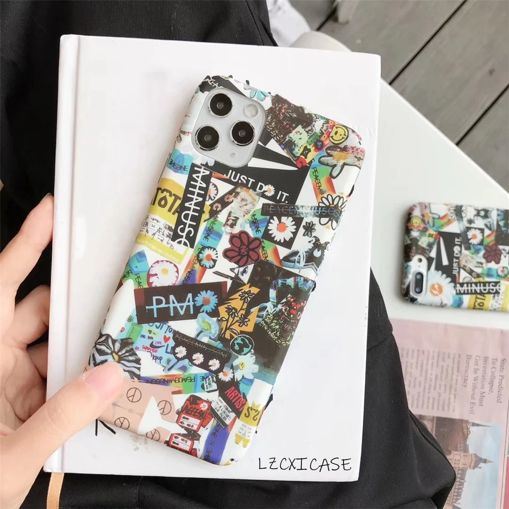 ins Korean G-DRAGON label Graffiti Fragment flower Case for iPhone 11 pro X XS MAX XR 8 7 Plus peaceminusone Hard PC Cover Capa
ins Korean G-DRAGON label Graffiti Fragment flower Case for iPhone 11 pro X XS MAX XR 8 7 Plus peaceminusone Hard PC Cover Capa