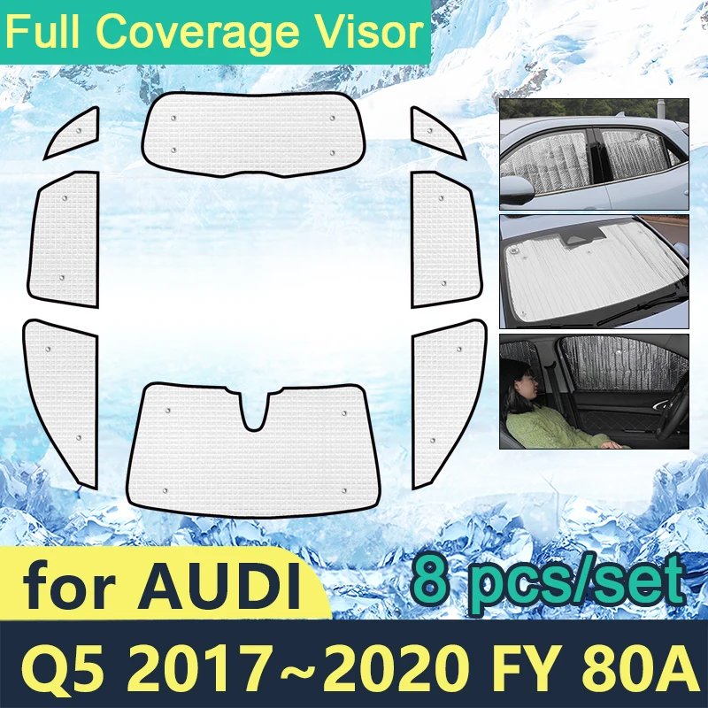 Full Cover Sunshades For Audi Q5 II 2017 2018 2019 2020 FY 80A Car Side Windows Windshields Accessories Visor Sun Protection
Full Cover Sunshades For Audi Q5 II 2017 2018 2019 2020 FY 80A Car Side Windows Windshields Accessories Visor Sun Protection
