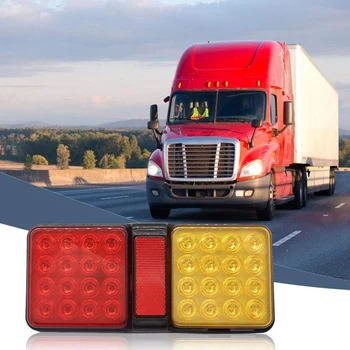 Trailer Rear Lights 2 Pack 32 Led 12V Waterproof Truck Tail Light Brake Parking Turn Tail Lights Indicator Lamp Reverse Applicat 
Trailer Rear Lights 2 Pack 32 Led 12V Waterproof Truck Tail Light Brake Parking Turn Tail Lights Indicator Lamp Reverse Applicat