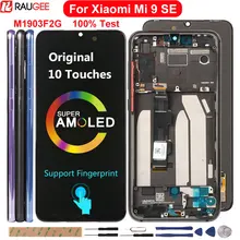 Écran tactile LCD Amoled de remplacement pour Xiaomi, empreinte digitale, 10 touches, modèles MI 9 SE, MI 9 SE, MI 9SE, MI 1903F2G=