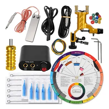 Tattoo Machine Kit Set Black Tattoo Accessories Sets Tattoo Pedal Color Wheel Rubber Band Pin Cushion set
Tattoo Machine Kit Set Black Tattoo Accessories Sets Tattoo Pedal Color Wheel Rubber Band Pin Cushion set