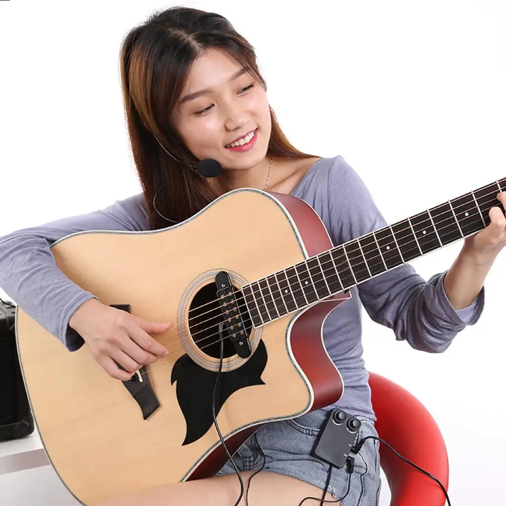 12-hole Acoustic Guitar Sound Hole Pickup Magnetic Transducer with Tone Volume Controller Audio Cable Guitar Parts & Accessories
12-hole Acoustic Guitar Sound Hole Pickup Magnetic Transducer with Tone Volume Controller Audio Cable Guitar Parts & Accessories
