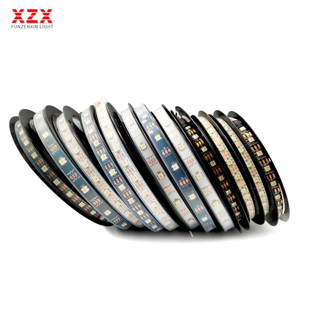 DC5V SK6812 RGBW(Similar WS2812B) 4 In 1 Led Strip 30/60/144Leds/Pixels/m Individual Addressable IC Led Light IP30/IP65/IP67
DC5V SK6812 RGBW(Similar WS2812B) 4 In 1 Led Strip 30/60/144Leds/Pixels/m Individual Addressable IC Led Light IP30/IP65/IP67