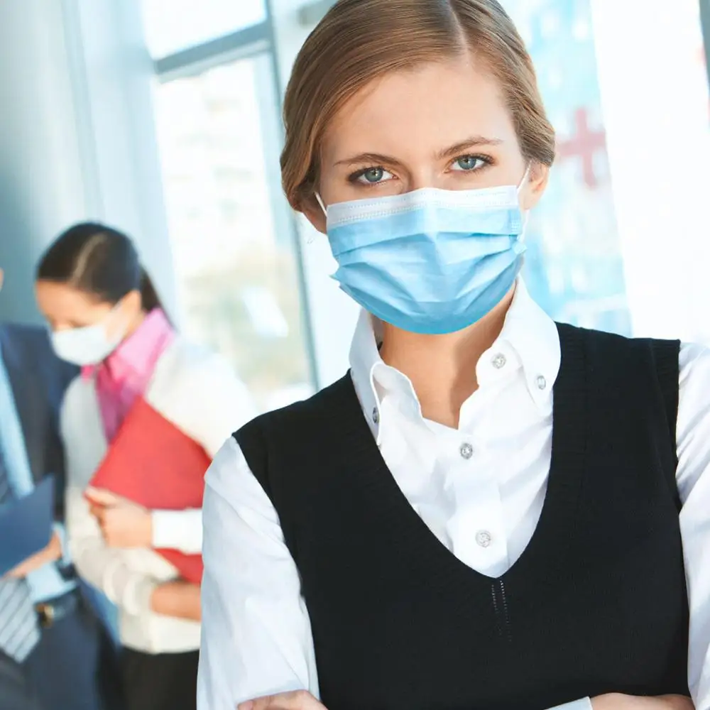50x Mouth Masks Disposable Anti-Dust Mask 3 Filter Earloops Breathable Face Mask Solid Color Protective Cover Masks
50x Mouth Masks Disposable Anti-Dust Mask 3 Filter Earloops Breathable Face Mask Solid Color Protective Cover Masks