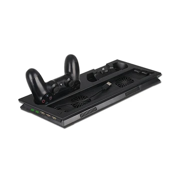Multi-Function Cooling Fan Base Game Controller Seat Charger PS4 Cooling Bracket Game Controller Charger LED Indicator with 3-Po
Multi-Function Cooling Fan Base Game Controller Seat Charger PS4 Cooling Bracket Game Controller Charger LED Indicator with 3-Po