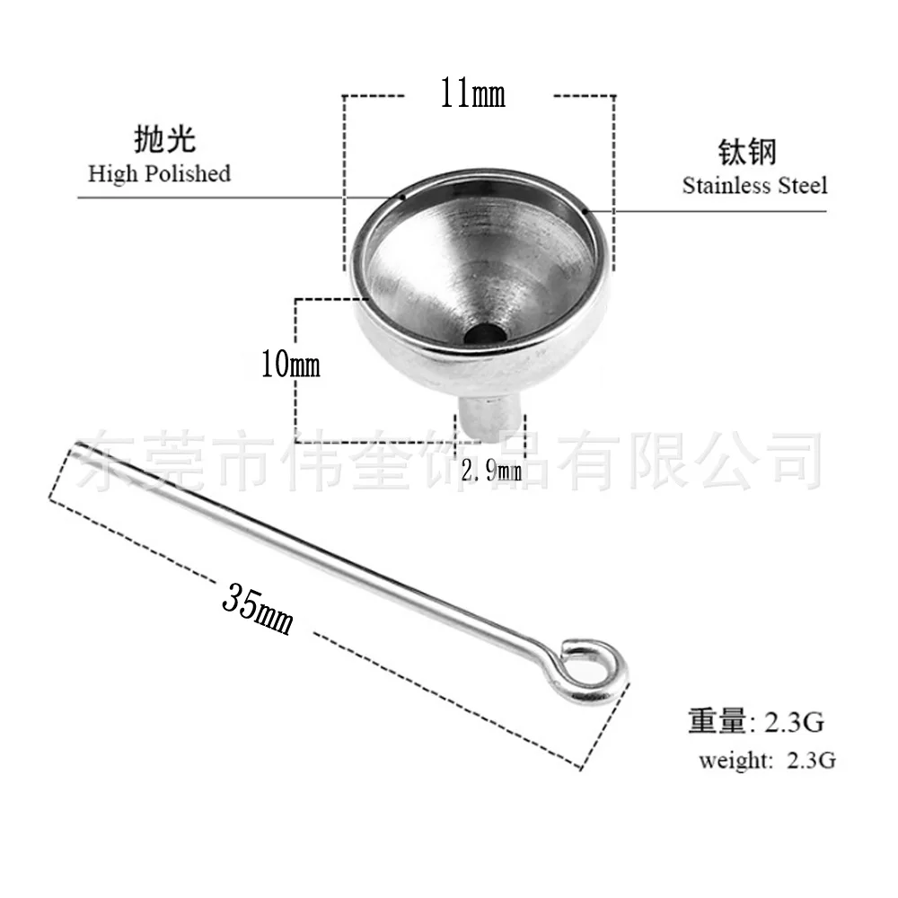 Stainless Steel Funnel Cremation Urn Pendant Necklace Only Mini Small Funnel Wine Pot Liquid Powder-Packing Tool
Stainless Steel Funnel Cremation Urn Pendant Necklace Only Mini Small Funnel Wine Pot Liquid Powder-Packing Tool