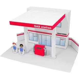 Gas Station 3D Paper Model Parent-child DIY Architectural Model Kindergarten Handmade Origami Children Educational Open Toys
Gas Station 3D Paper Model Parent-child DIY Architectural Model Kindergarten Handmade Origami Children Educational Open Toys