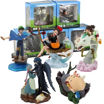 5pcs/set Japan Anime Figure Toys Totoro Ogino Chihiro Castle in the Sky Pasu Sheeta Howl's Castle Howl Sophie Movie Dolls 11cm
5pcs/set Japan Anime Figure Toys Totoro Ogino Chihiro Castle in the Sky Pasu Sheeta Howl's Castle Howl Sophie Movie Dolls 11cm
