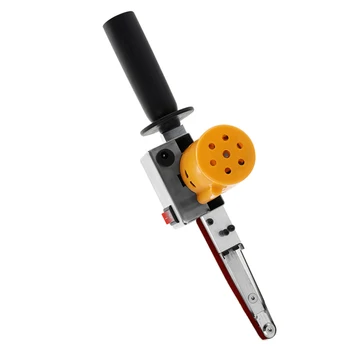 Portable Electric Belt Angle Grinder Sander Handheld Grinding Polishing Machine
Portable Electric Belt Angle Grinder Sander Handheld Grinding Polishing Machine