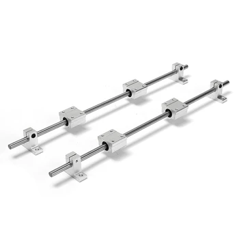 10Pcs 8mm Diameter 400mm Linear Rail Shaft Rod with Bearing Guide Support with SCS8UU Bearing Block CNC Parts 
10Pcs 8mm Diameter 400mm Linear Rail Shaft Rod with Bearing Guide Support with SCS8UU Bearing Block CNC Parts