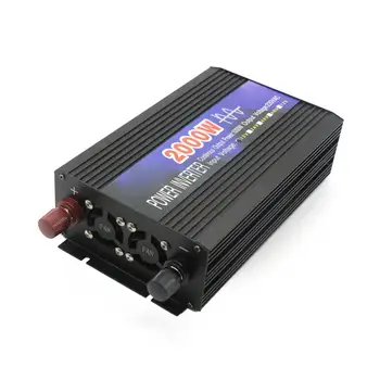 2000W Pure Sine Wave Intelligent String Inverter Dual Digital Display Power Inverter Car Converter Adapter with Dual Fan
2000W Pure Sine Wave Intelligent String Inverter Dual Digital Display Power Inverter Car Converter Adapter with Dual Fan