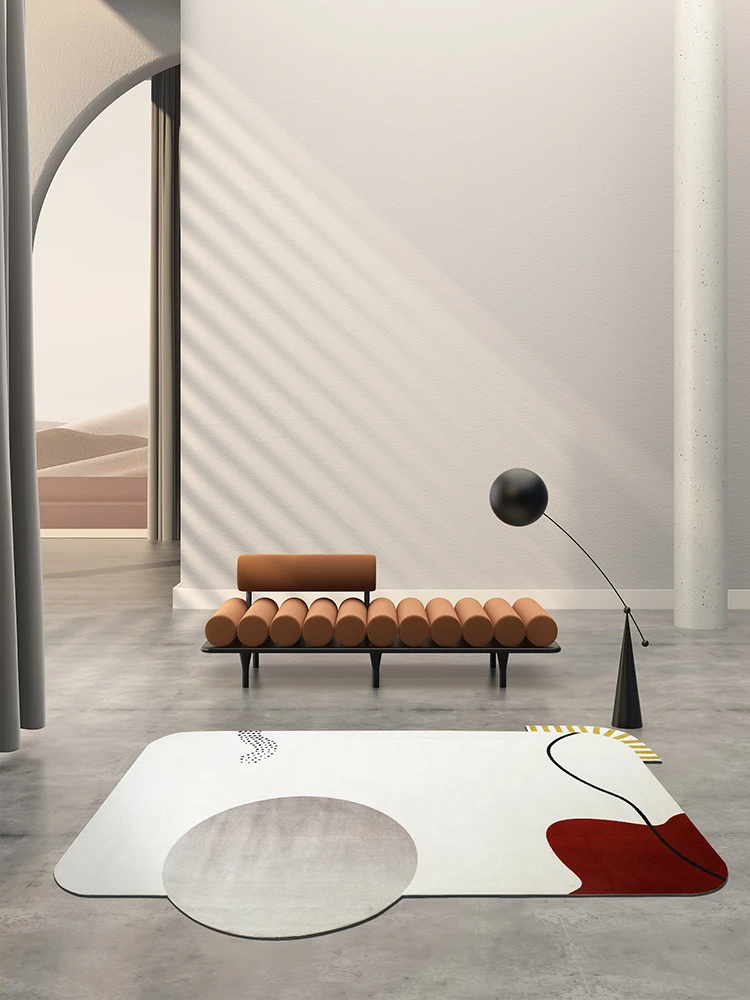 Modern Concise Style Living Room Carpet Creative Irregular Parlor Sofa Table Floor Mat Home Rug for Bedroom Study Room Thick Rug
Modern Concise Style Living Room Carpet Creative Irregular Parlor Sofa Table Floor Mat Home Rug for Bedroom Study Room Thick Rug