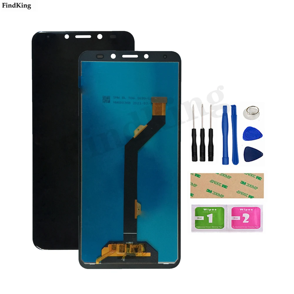 6-дюймовый 100% протестированный ЖК-дисплей для Tecno power 2 Pro LA7 Замена ЖК-дисплея |
