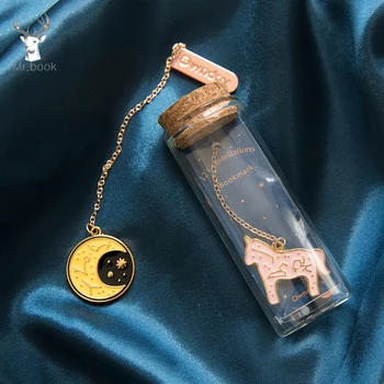 Creative Retro Metal Bookmark Beautiful Drifting Bottle Book Page Mark Children Student Gifts Stationery School Office Supplies 
Creative Retro Metal Bookmark Beautiful Drifting Bottle Book Page Mark Children Student Gifts Stationery School Office Supplies