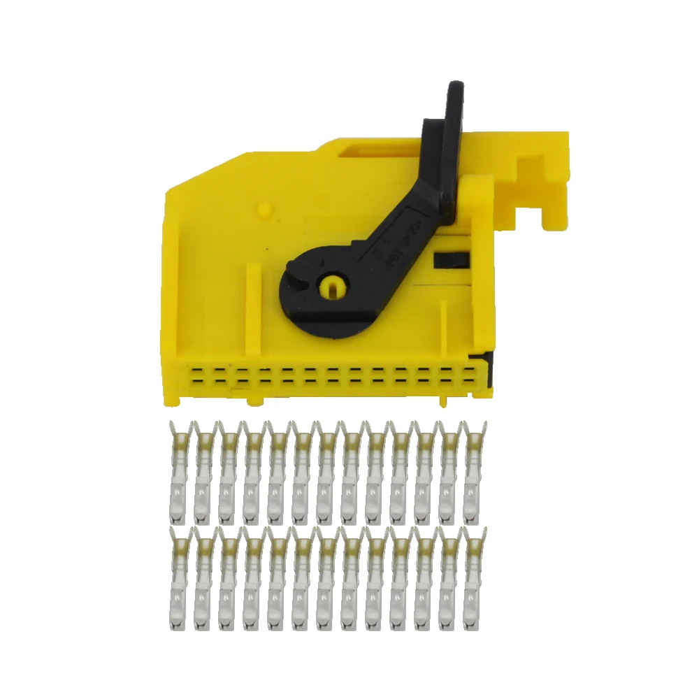 10 Sets 26 pin female yellow car modified harness connector plug with terminal DJ72681-0.6-21 26P connector
10 Sets 26 pin female yellow car modified harness connector plug with terminal DJ72681-0.6-21 26P connector