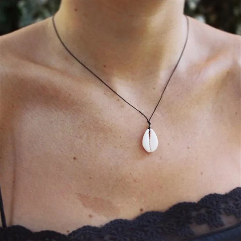 Bohemian Cowrie Conch Shell Pendant Necklace for Women Fashion Ocean Sea Beach Necklaces Boho Shell Jewelry
Bohemian Cowrie Conch Shell Pendant Necklace for Women Fashion Ocean Sea Beach Necklaces Boho Shell Jewelry