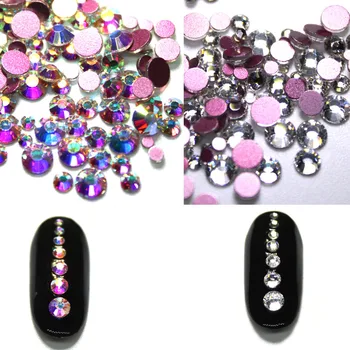 SS3-SS30 Rhinestones Set Powdery bottom AB white Crystal Glass Hotfix Flatback Nail art Rhinestones For DIY Nails
SS3-SS30 Rhinestones Set Powdery bottom AB white Crystal Glass Hotfix Flatback Nail art Rhinestones For DIY Nails