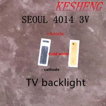 FOR SEOUL 4014 LED Backlight 0.5W SMD 4014 LED Diodes 3V Cool white 20LM LCD Backlight for TV TV Application 1000PCS 
FOR SEOUL 4014 LED Backlight 0.5W SMD 4014 LED Diodes 3V Cool white 20LM LCD Backlight for TV TV Application 1000PCS