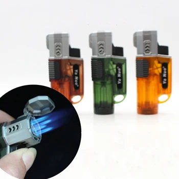 Jet Cigarette Torch Lighter Four Nozzle Straight Welding Turbo Gas Windproof 1300 C Lighters Butane Cigar Smoking Accessories
Jet Cigarette Torch Lighter Four Nozzle Straight Welding Turbo Gas Windproof 1300 C Lighters Butane Cigar Smoking Accessories