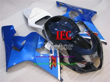 Motorcycle Fairings For Suzuki GSXR600/750 K4 2004-2005 04 05 Blue Fairing Oil box set ABS High quality Hot Sales 
Motorcycle Fairings For Suzuki GSXR600/750 K4 2004-2005 04 05 Blue Fairing Oil box set ABS High quality Hot Sales
