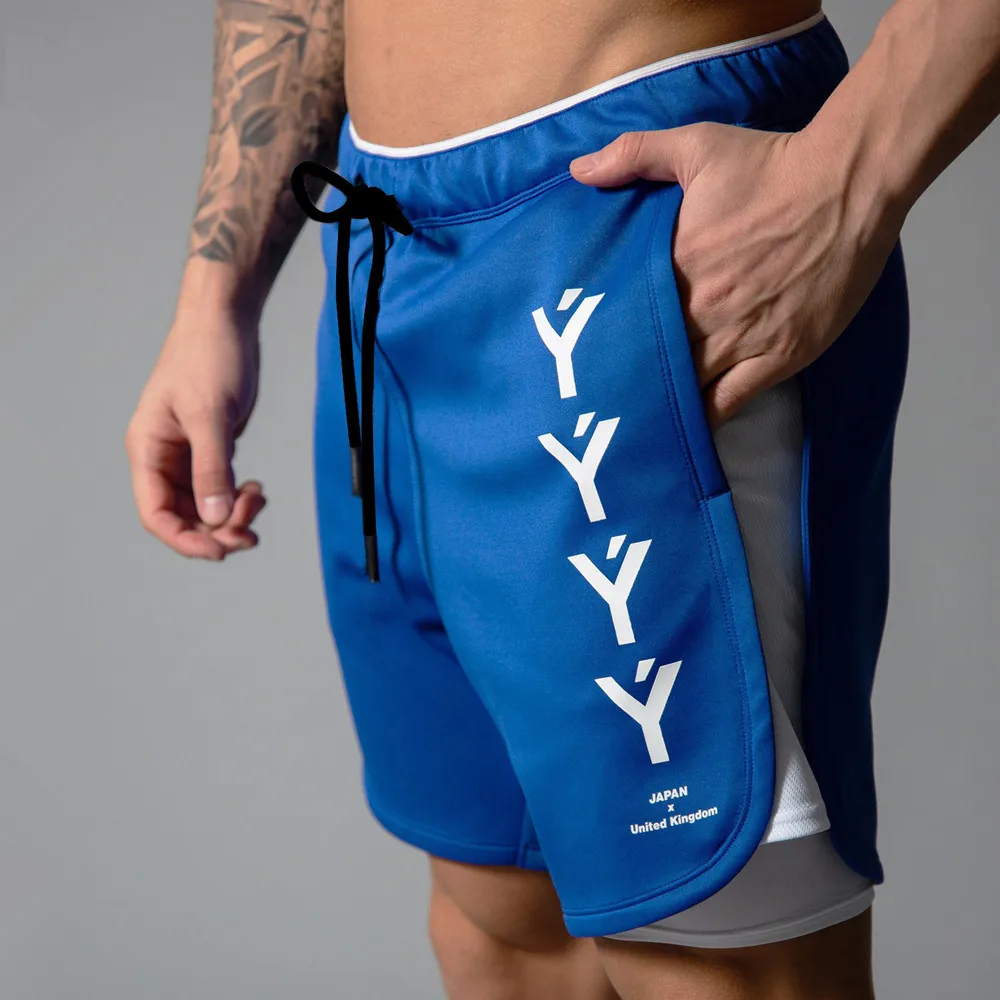 2 in 1 Double layer Shorts Men`S Gym Fitness Workout Bermuda Joggers Quick dry Short Pants Male Summer Casual Loose Beach Shorts
2 in 1 Double layer Shorts Men`S Gym Fitness Workout Bermuda Joggers Quick dry Short Pants Male Summer Casual Loose Beach Shorts