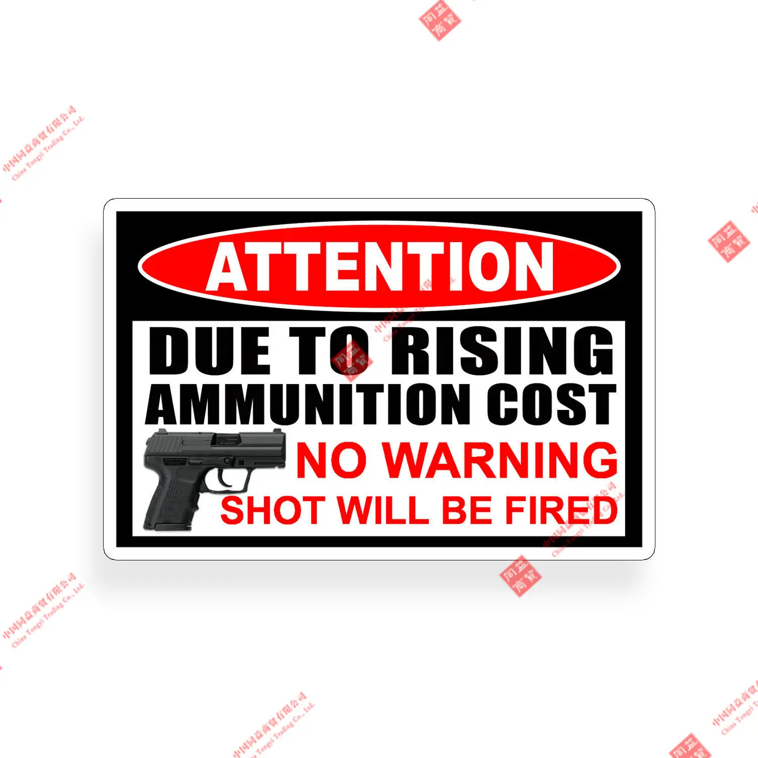 Due To Rising Cost Gun Sticker Pistol Handgun Car Vehicle Window Bumper Decal Racing Helmet Stickers
Due To Rising Cost Gun Sticker Pistol Handgun Car Vehicle Window Bumper Decal Racing Helmet Stickers