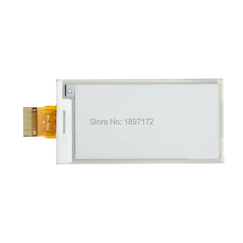 

2,66 дюймовая e-бумага E-Ink, необработанная панель дисплея, черный/белый, 296 × 152