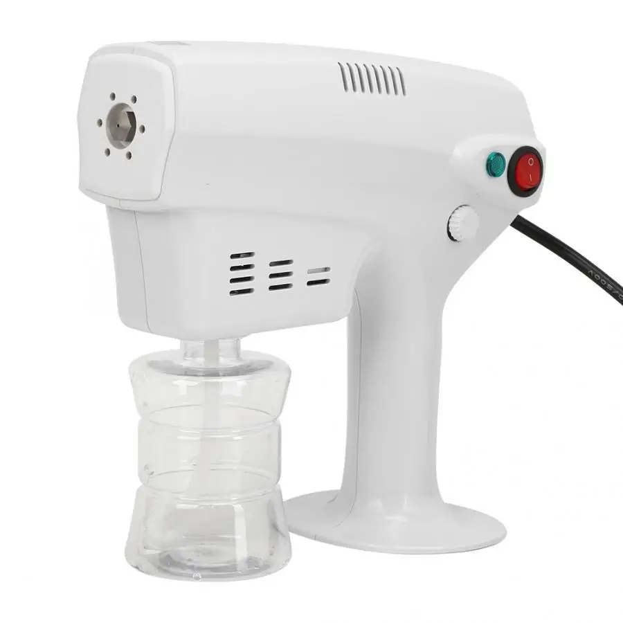 1200W Electric Spray Gun Adjustable Humidification Nano Nozzle Blue Light 300ml Capacity Flow Control Airbrush Easy Spraying
1200W Electric Spray Gun Adjustable Humidification Nano Nozzle Blue Light 300ml Capacity Flow Control Airbrush Easy Spraying