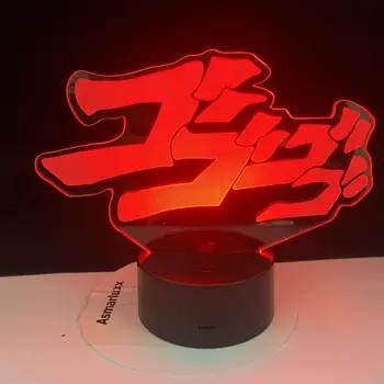 Anime JoJo's Bizarre Adventure Letter Design Led Night Light Touch Sensor Colorful Nightlight for Home Decor Table 3d Lamp Gift
Anime JoJo's Bizarre Adventure Letter Design Led Night Light Touch Sensor Colorful Nightlight for Home Decor Table 3d Lamp Gift