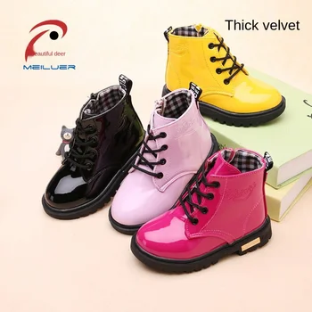 Girl boots Spring and Autumn new style boy's leather boots children single boots non-slip girl boots students baby shoes
Girl boots Spring and Autumn new style boy's leather boots children single boots non-slip girl boots students baby shoes