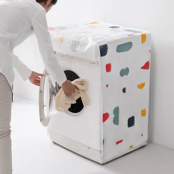 Waterproof Washing Machine Cover Thickening Sunscreen Dust Cover Tarpaulin Household Automatic Pulsator Tumble xi yi ji tao
Waterproof Washing Machine Cover Thickening Sunscreen Dust Cover Tarpaulin Household Automatic Pulsator Tumble xi yi ji tao
