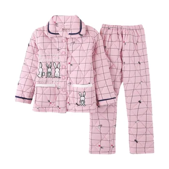 New Arrival Women Winter Pajama Set Thickening Quilted pyjamas Ladies Long Sleeve Sleepwear Cartoon Rabbit Women Clothing Set3XL
New Arrival Women Winter Pajama Set Thickening Quilted pyjamas Ladies Long Sleeve Sleepwear Cartoon Rabbit Women Clothing Set3XL