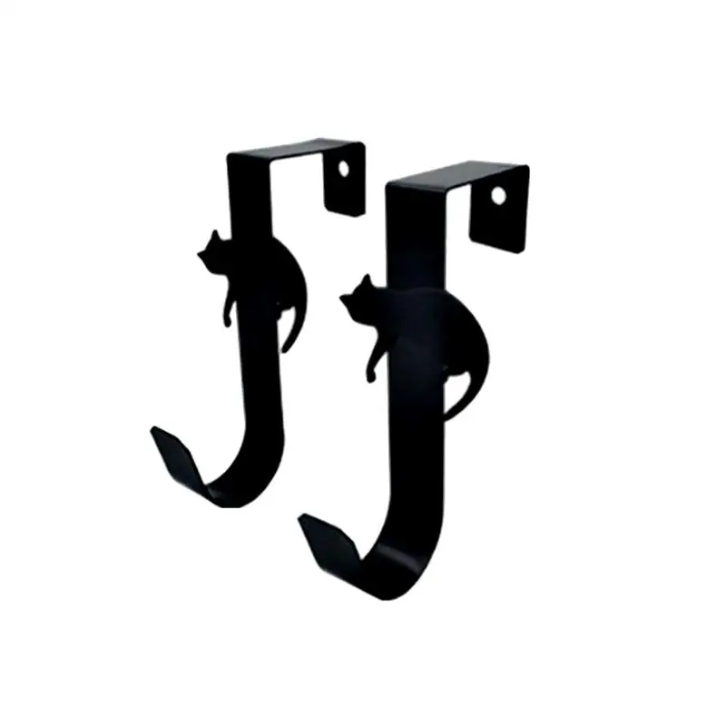 2pcs Punch Free Door Back Hooks Lovely Cat Pattern Key Bag Hook Useful Coat Holder Hook for Home Living Room
2pcs Punch Free Door Back Hooks Lovely Cat Pattern Key Bag Hook Useful Coat Holder Hook for Home Living Room