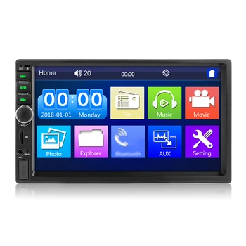 7Inch Hd Touched Screen 2 Din Stereo Receiver Car Radio Autoradio 12v Car Stereo Player Bluetooth + Remote Control 7010B / 7018B
7Inch Hd Touched Screen 2 Din Stereo Receiver Car Radio Autoradio 12v Car Stereo Player Bluetooth + Remote Control 7010B / 7018B