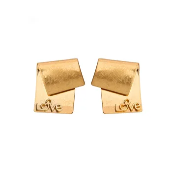 FUN-BEAUTYEuropean and American gold exaggerated overlapping earrings wild geometric irregular earrings simple letter earrings 
FUN-BEAUTYEuropean and American gold exaggerated overlapping earrings wild geometric irregular earrings simple letter earrings